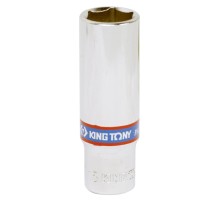 Головка торцевая глубокая шестигранная 3/8", 15 мм KING TONY 323515M