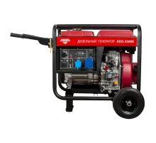 Дизельный генератор AMO ADG 5500E + кожух для генератора 1400SS (супер тихий)