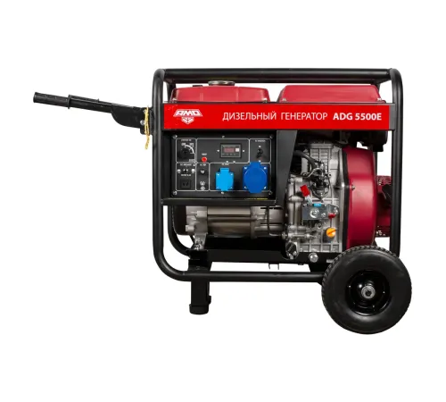 Дизельный генератор AMO ADG 5500E + кожух для генератора 1400SS (супер тихий) Дизельный генератор AMO ADG 5500E + кожух для генератора 1400SS (супер тихий)