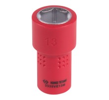 Головка торцевая диэлектрическая шестигранная 1/4", 13 мм KING TONY 2335VE13M