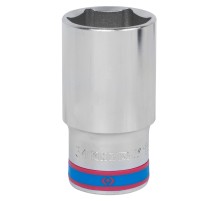 Головка торцевая глубокая шестигранная 1/2", 34 мм KING TONY 423534M Головка торцевая глубокая шестигранная 1/2", 34 мм KING TONY 423534M
