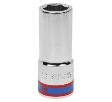 Головка торцевая глубокая шестигранная 3/4", 22 мм KING TONY 623522M