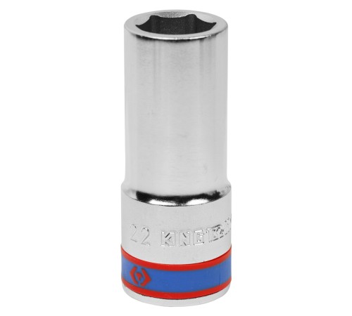 Головка торцевая глубокая шестигранная 3/4", 22 мм KING TONY 623522M