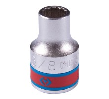 Головка торцевая стандартная двенадцатигранная 1/2", 3/8", дюймовая KING TONY 433012S