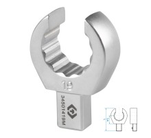 Насадка разрезная серии "FIT", 19 мм, 9х12 мм KING TONY 34501419M