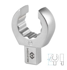 Насадка разрезная серии "FIT", 19 мм, 9х12 мм KING TONY 34501419M
