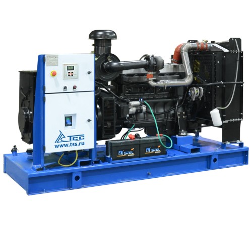Дизельный генератор ТСС ЭД-150-Т400 в погодозащитном кожухе на прицепе Дизельный генератор ТСС ЭД-150-Т400 в погодозащитном кожухе на прицепе