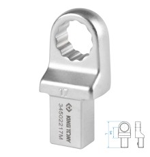 Насадка накидная серии "FIT", 17 мм, 14х18 мм KING TONY 34502217M
