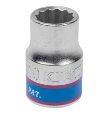 Головка торцевая стандартная двенадцатигранная 3/8", 10 мм KING TONY 333010M