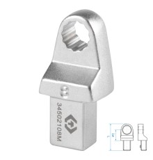 Насадка накидная серии "FIT", 8 мм, 9х12 мм KING TONY 34502108M