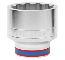 Головка торцевая стандартная двенадцатигранная 1", 75 мм KING TONY 833075M