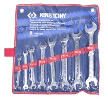 Набор рожковых ключей, 6-22 мм, 8 предметов KING TONY 1108MR Набор рожковых ключей, 6-22 мм, 8 предметов KING TONY 1108MR