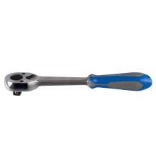 Трещотка 1/2", 262 мм, 32 зубца, флажковая, фиксатор KING TONY 4779-10GR