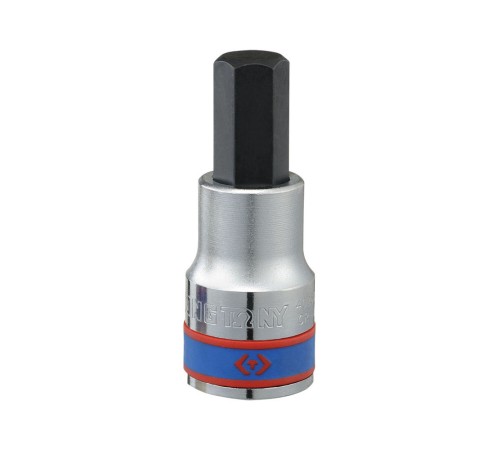 Насадка (бита) торцевая 1/2", Hex, 12 мм, L = 60 мм KING TONY 402512