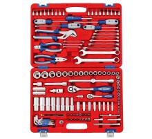 Набор инструментов 123 предмета, универсальный МАСТАК 01-123C