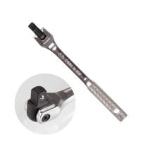 Вороток 1/4", 130 мм, с шарниром KING TONY 2453-05F