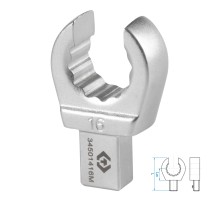 Насадка разрезная серии "FIT", 16 мм, 9х12 мм KING TONY 34501416M