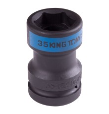 Головка торцевая ударная 1", Square 17 мм х Hex 35 мм, футорочная KING TONY 85451735M