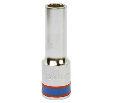 Головка торцевая глубокая двенадцатигранная 1/2", 12 мм KING TONY 423012M