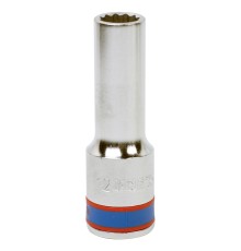 Головка торцевая глубокая двенадцатигранная 1/2", 12 мм KING TONY 423012M