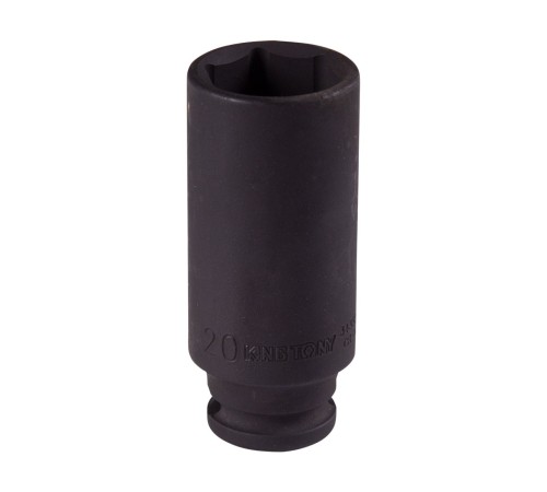 Головка торцевая ударная глубокая шестигранная 3/8", 20 мм KING TONY 343520M