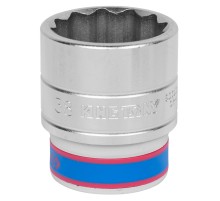 Головка торцевая стандартная двенадцатигранная 3/4", 38 мм KING TONY 633038M