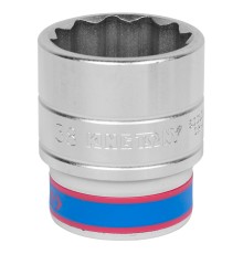 Головка торцевая стандартная двенадцатигранная 3/4", 38 мм KING TONY 633038M