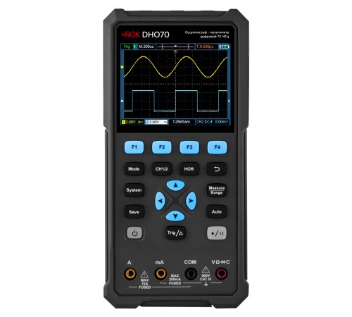 Осциллограф - мультиметр RGK DHO70 с поверкой