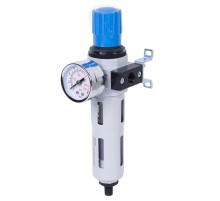 Фильтр влагоотделитель с редуктором 1/4" МАСТАК 691-21