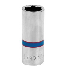 Головка торцевая глубокая шестигранная 1/4", 15 мм KING TONY 223515M