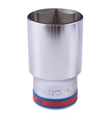 Головка торцевая глубокая шестигранная 1/2", 1-3/8", дюймовая KING TONY 423544S