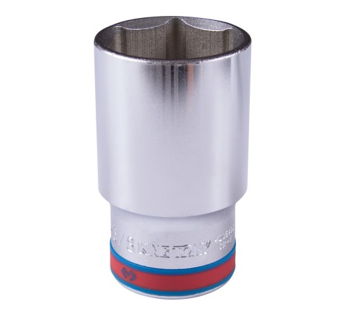 Головка торцевая глубокая шестигранная 1/2", 1-3/8", дюймовая KING TONY 423544S