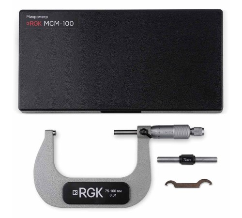 Микрометр RGK MCM-100 с поверкой Микрометр RGK MCM-100 с поверкой