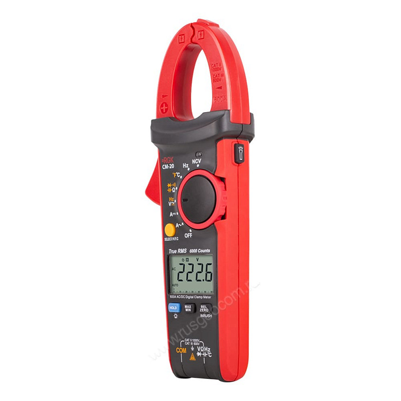 Токовые клещи RGK CM-20 с поверкой