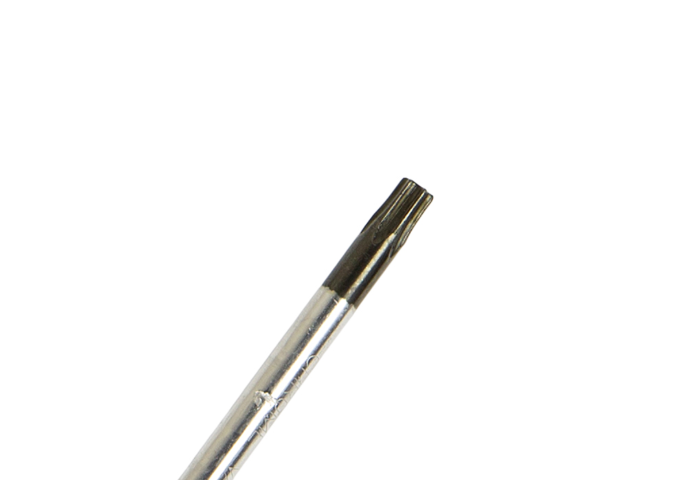 Отвертка TORX TT25H*100мм, с отверстием, CrV магнитный наконечник Sturm!