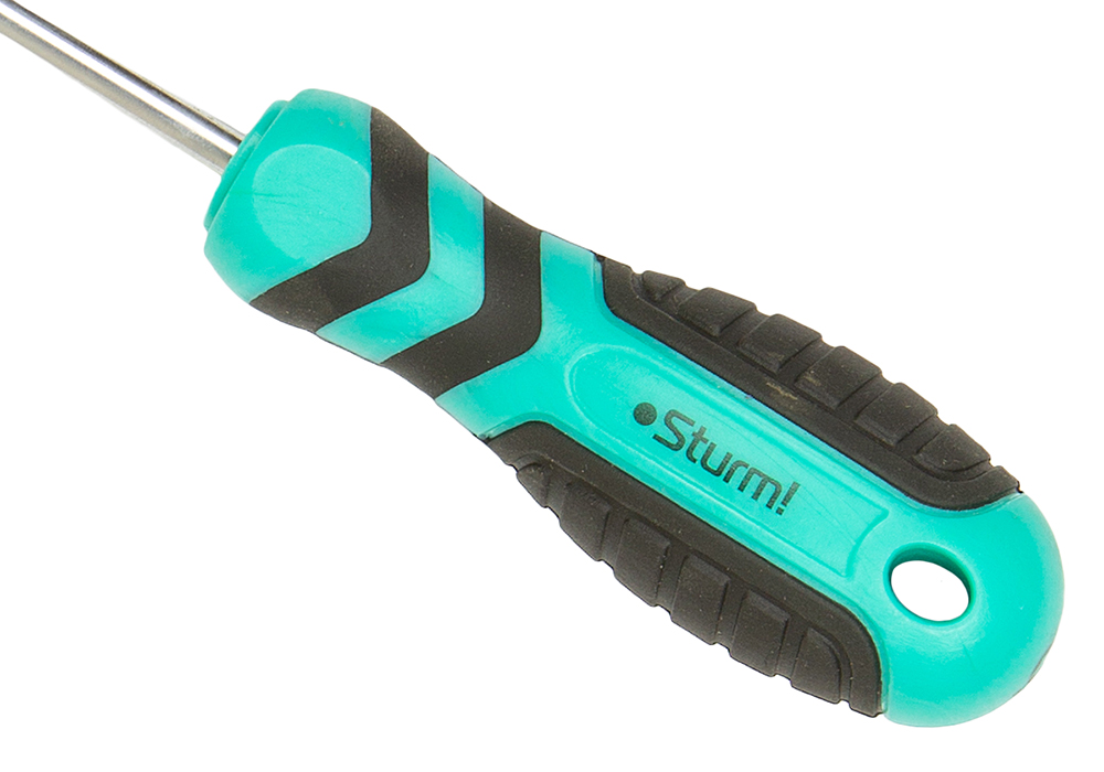 Отвертка TORX T25*100мм, CrV, магнитныйнаконечник Sturm!