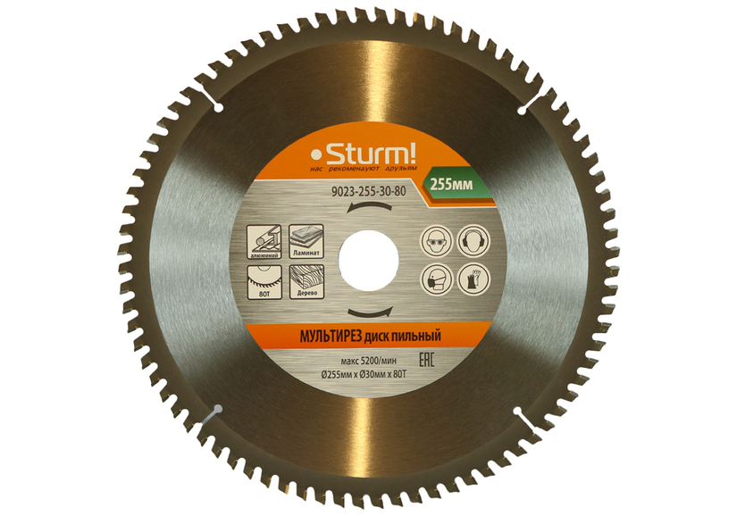 Диск пильный Sturm! 9023-255-30-80