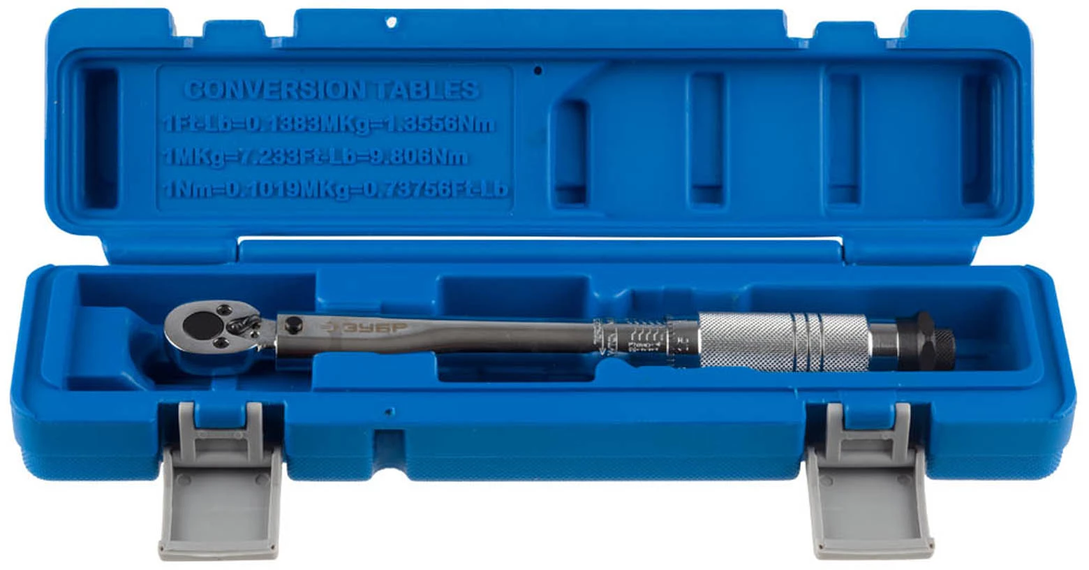 ЗУБР 1/4", 5-25 Нм, динамометрический ключ 64091-025 Эксперт