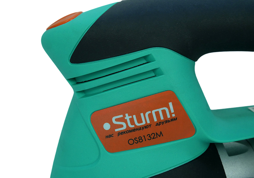 Вибрационная шлифовальная машина 3 в 1 Sturm! OS8132M