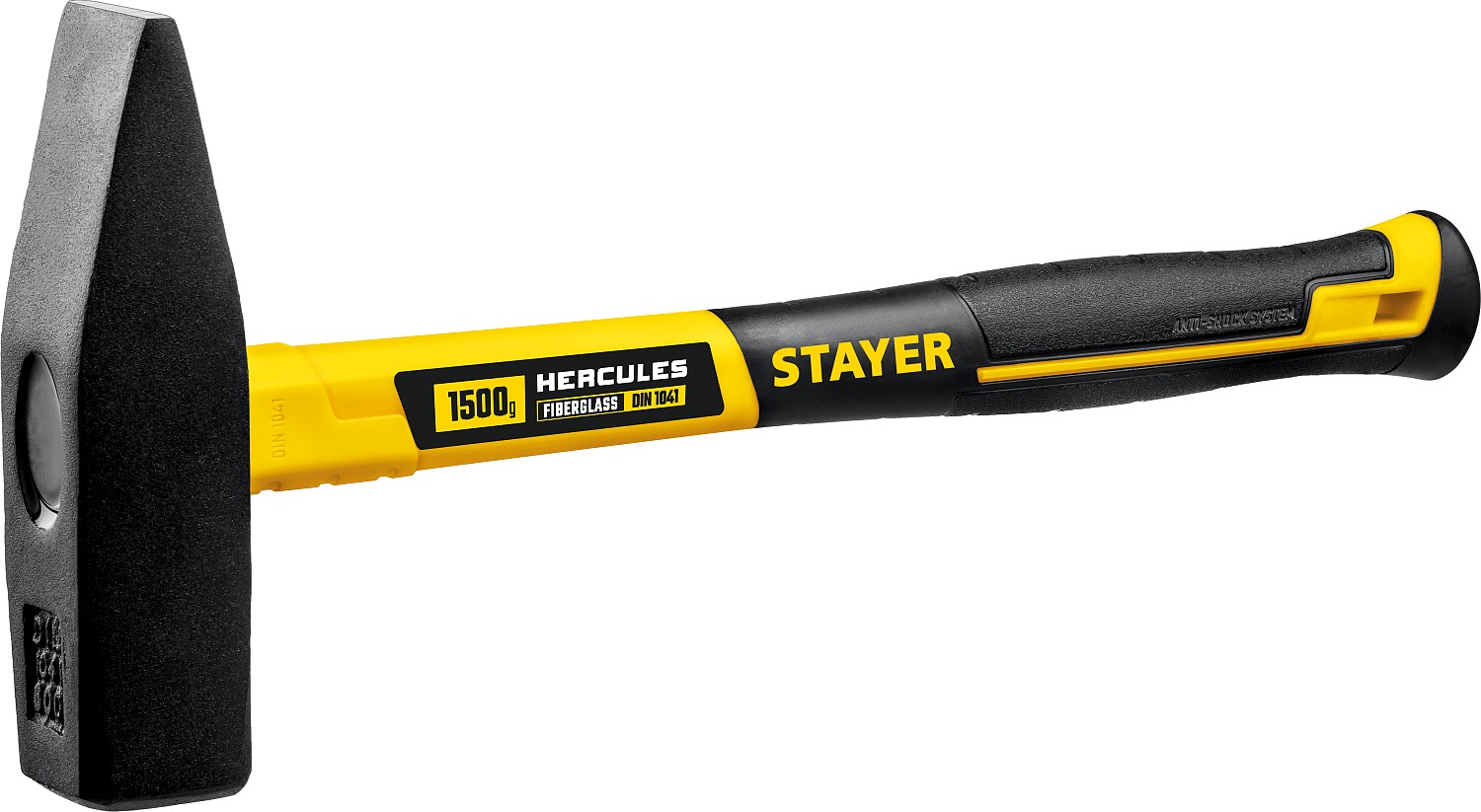 STAYER 1500 г, с фиберглассовой рукояткой, молоток слесарный HERCULES 20050-15_z02