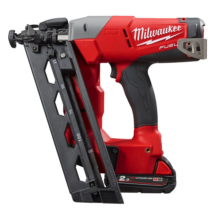 Гвоздезабиватель 16 GA с наклонным магазином MILWAUKEE M18 FUEL CN16GA-202X 4933451570
