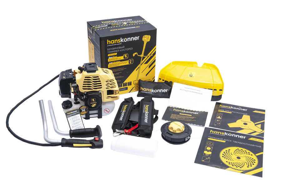 Триммер бензиновый Hanskonner HBT143D