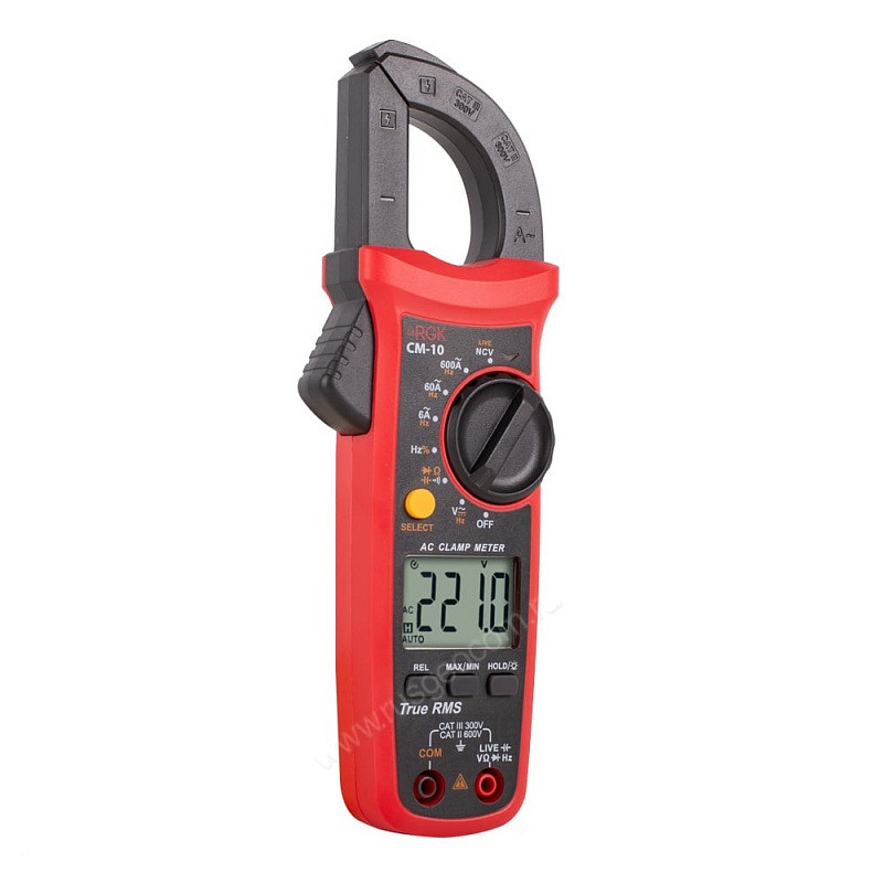 Токовые клещи RGK CM-10 с поверкой