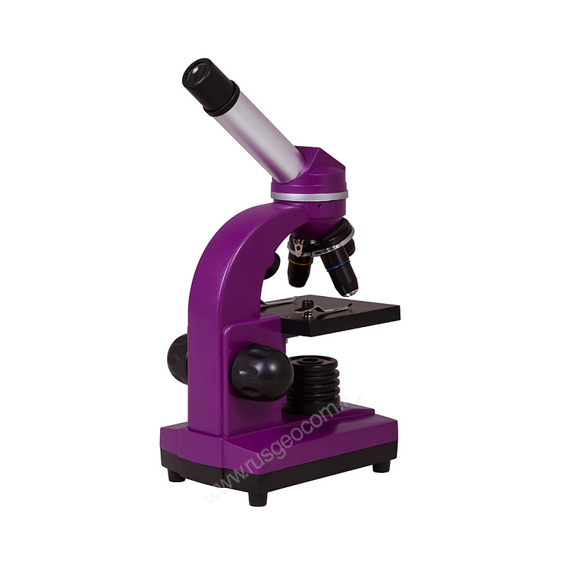 Микроскоп Bresser Junior Biolux SEL 40–1600x, фиолетовый