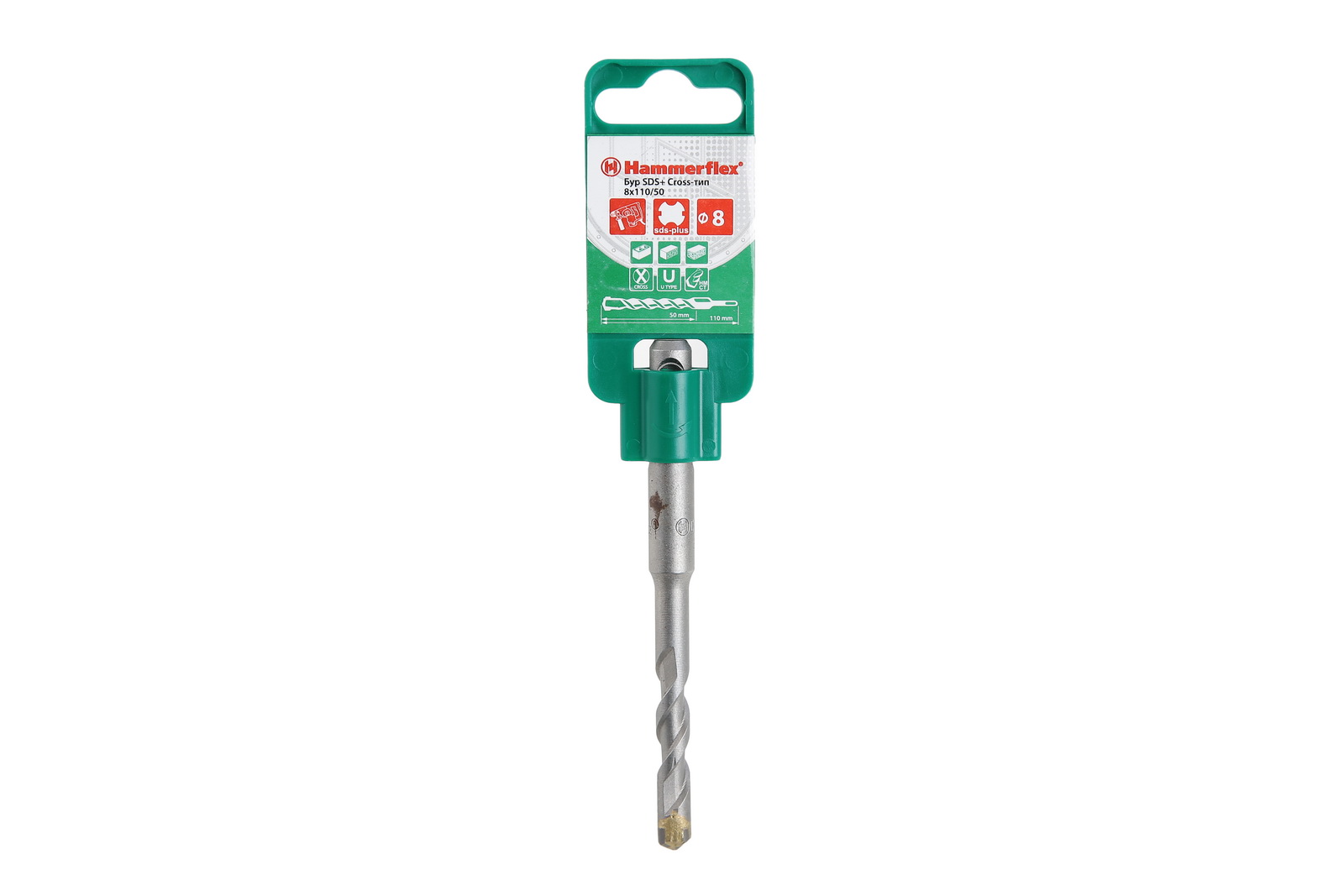 Бур HAMMER Ф8х110мм SDS Plus (201-314)