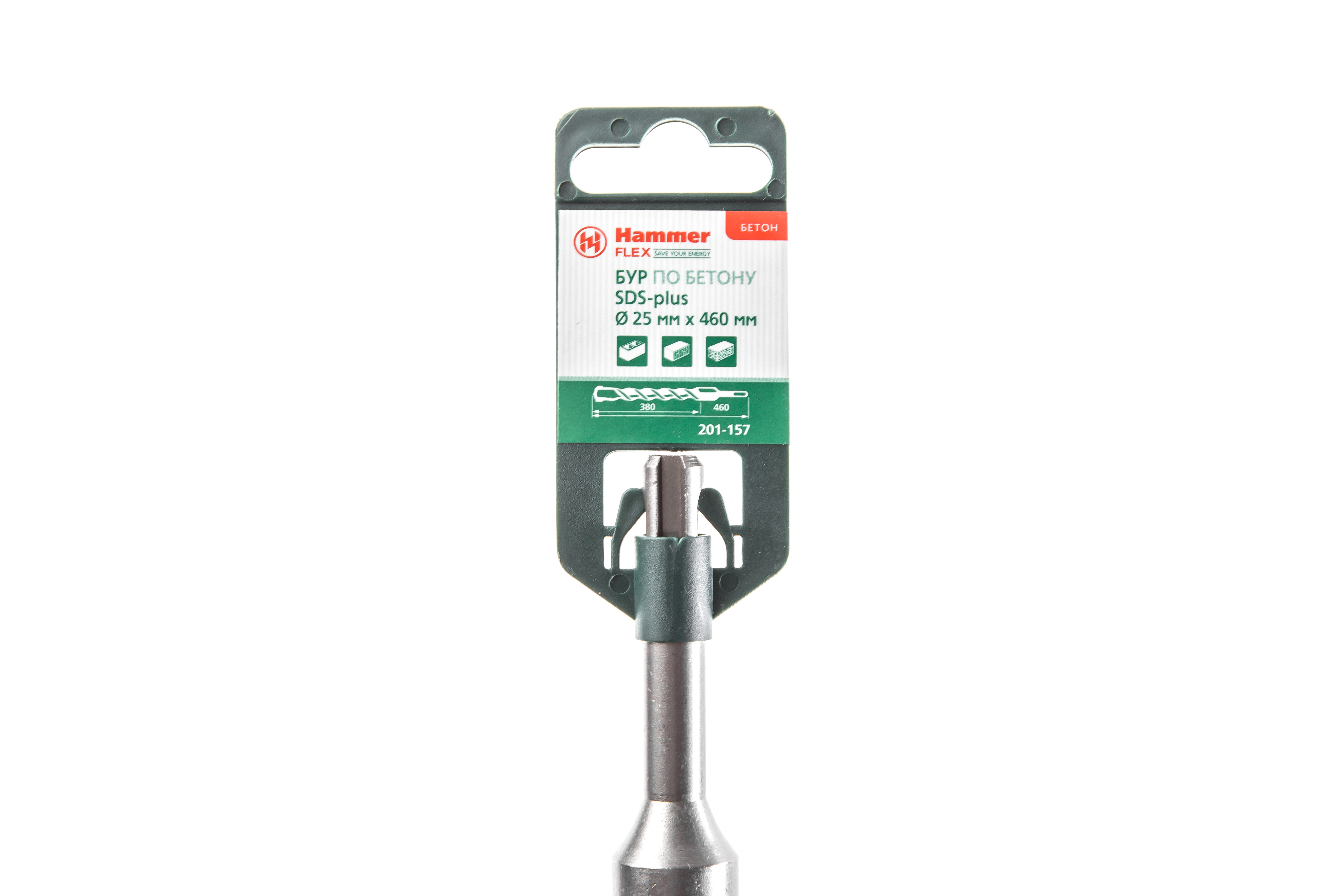 Бур HAMMER Ф25х460мм SDS Plus (201-157)