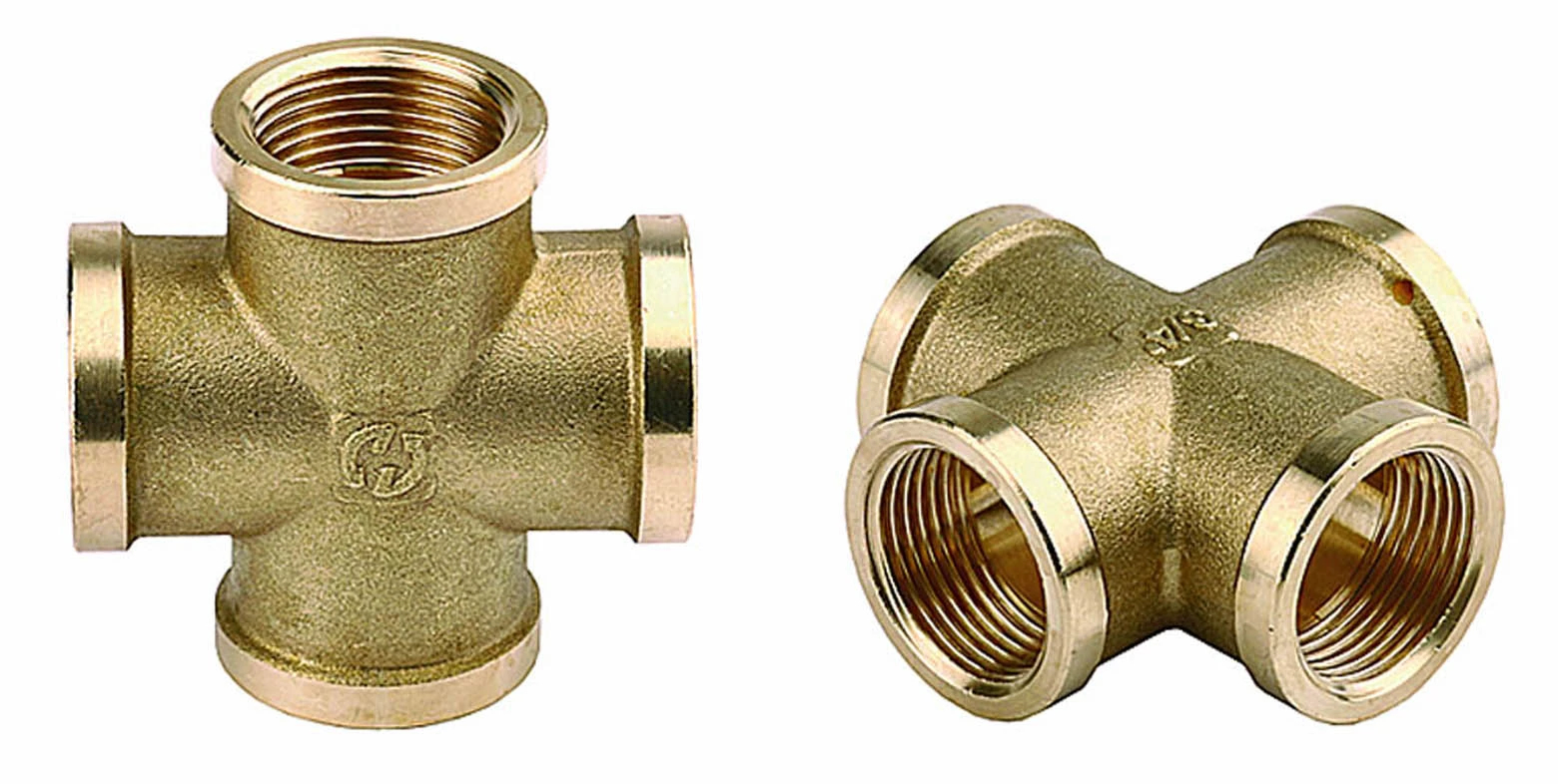 GENERAL FITTINGS 1/2", латунь, крестовина 51049-1/2