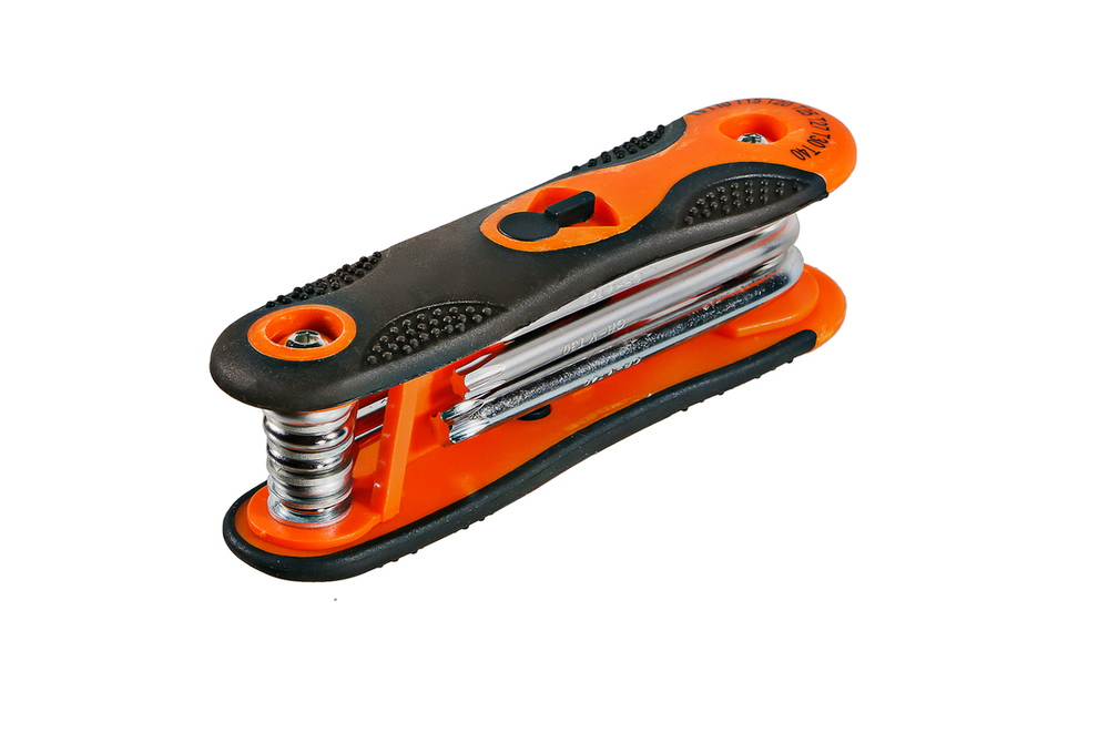 Набор ключей TORX, 8 шт, наконечник звезда, CrV Sturm!