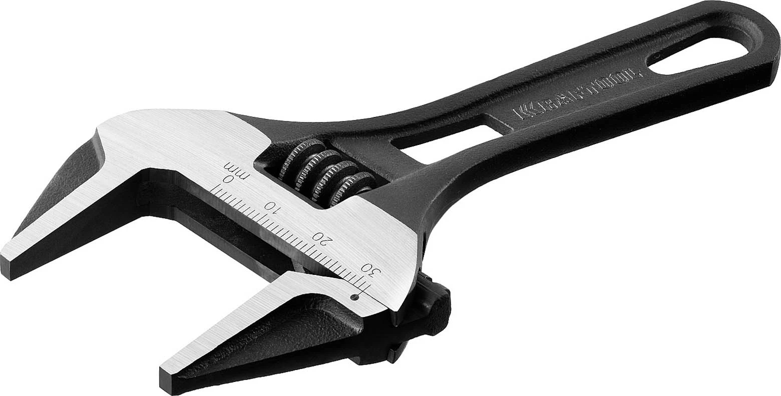 KRAFTOOL 140/32 мм, Cr-V, ключ разводной SlimWide Compact 27266-20