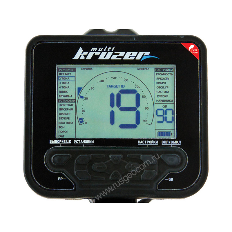 Металлоискатель Nokta Makro Kruzer Multi K2